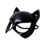 Black Cat Masquerade Mask