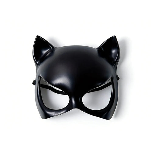 Black Cat Masquerade Mask